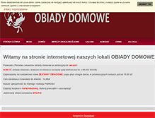 Tablet Screenshot of obiadydomowe.net